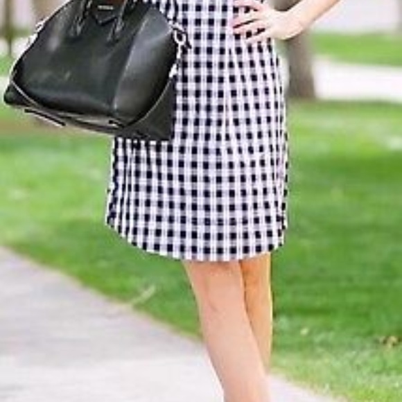 J Crew Gingham Shirt Dress Size M - Picture 3 of 3
